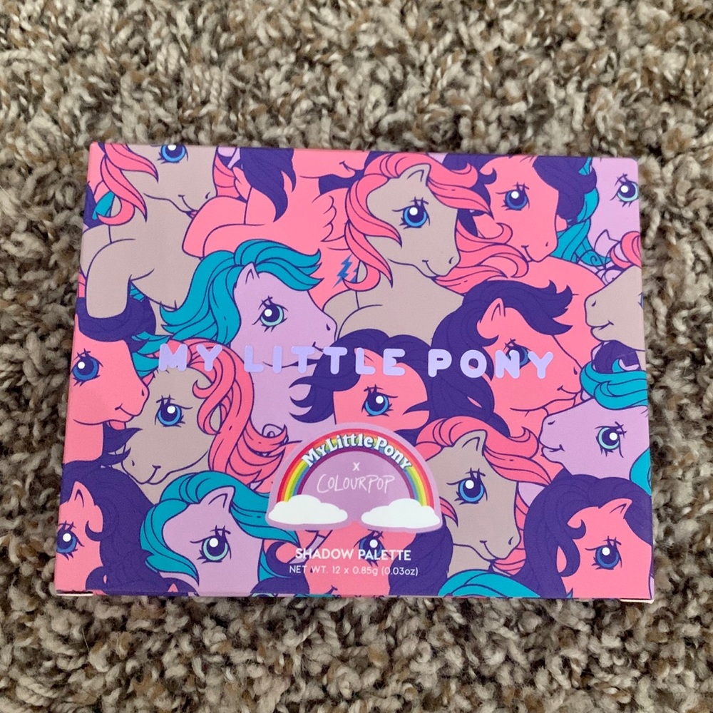 My little pony X Colourpop palette